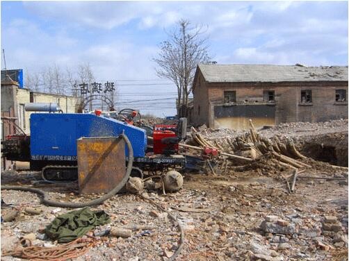 南充街道跨越施工現(xiàn)場